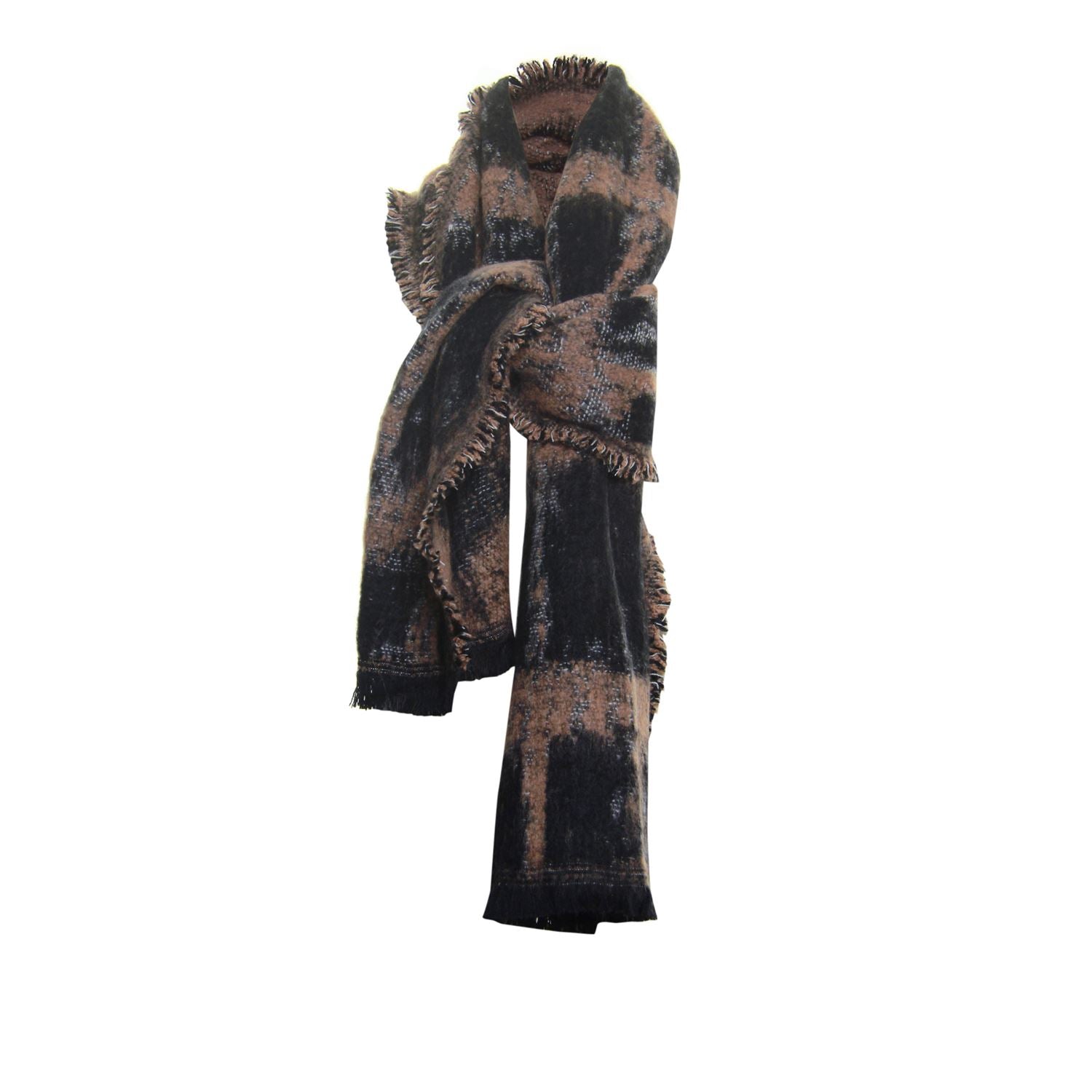 Scarf jacquard