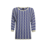 Pullover Jacquard - blau