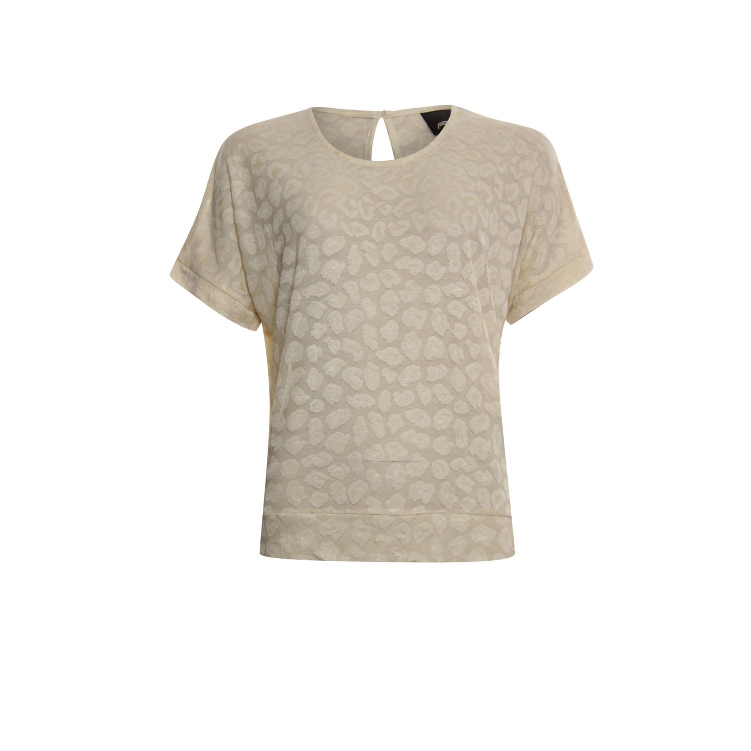 T-shirt plain leopard