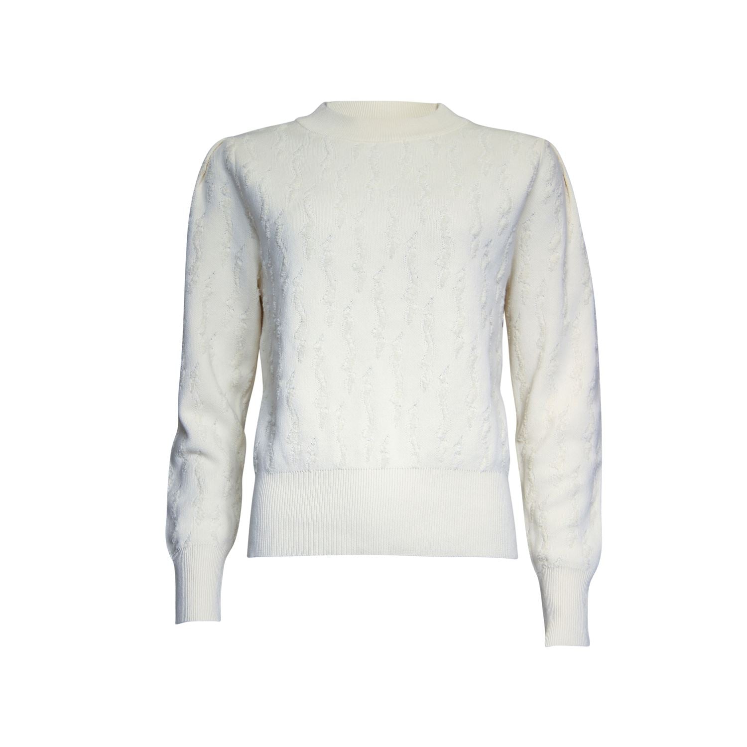 sweater relief - off white