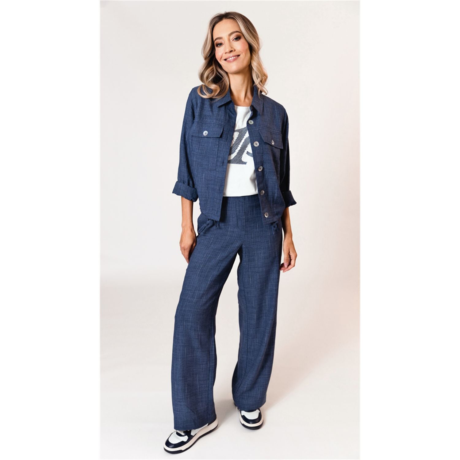 Pant pull-on - blue