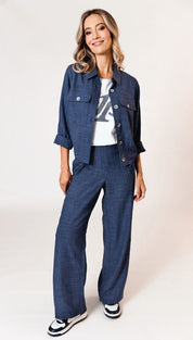 Pant pull-on - blue