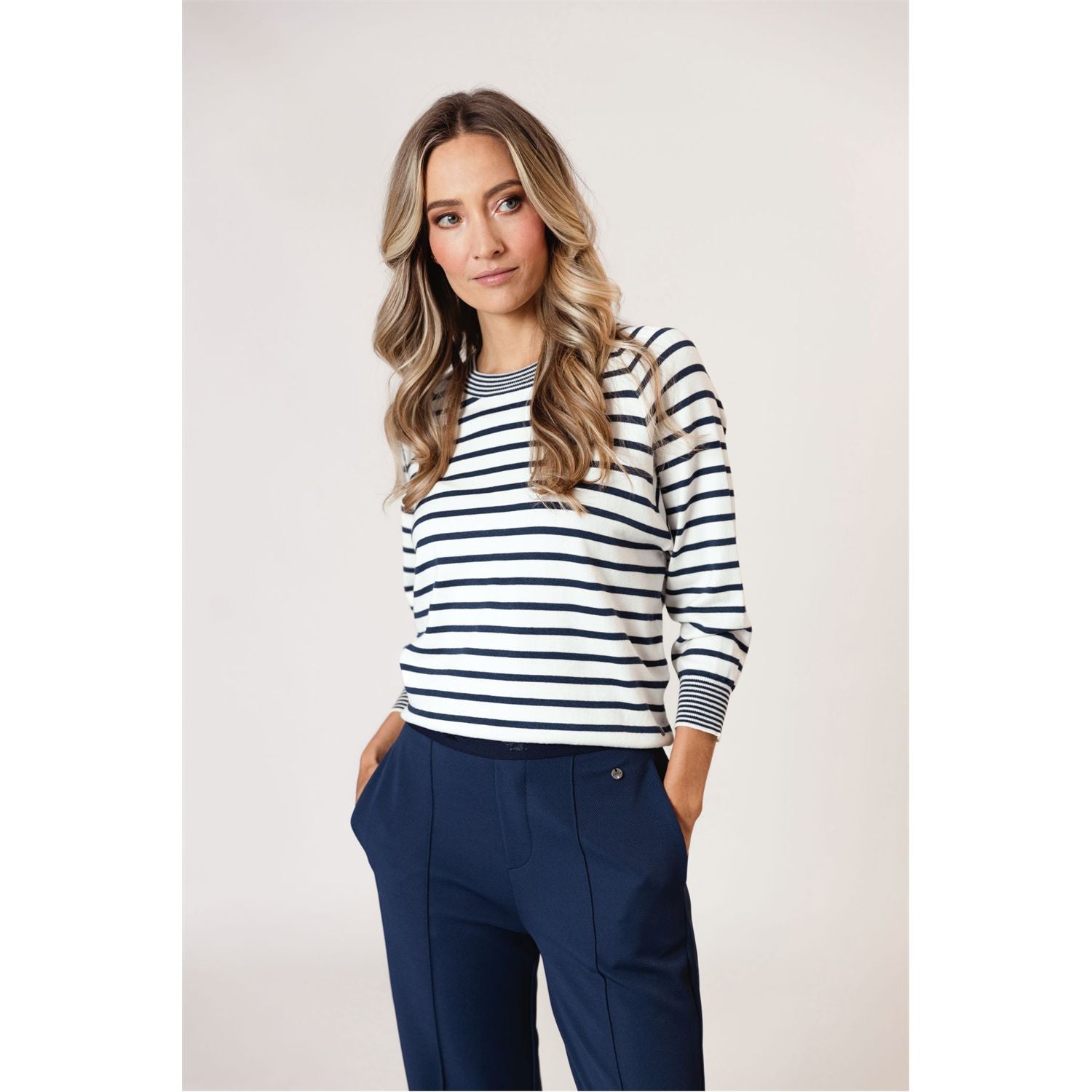 Sweater stripe - blue