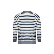 Sweater stripe - blauw