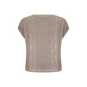 Sweater sleeveless - bruin