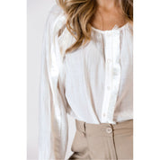 Blouse franje