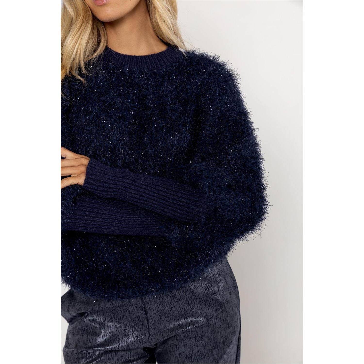 Pullover lurex