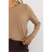 T-Shirt shiny stripe