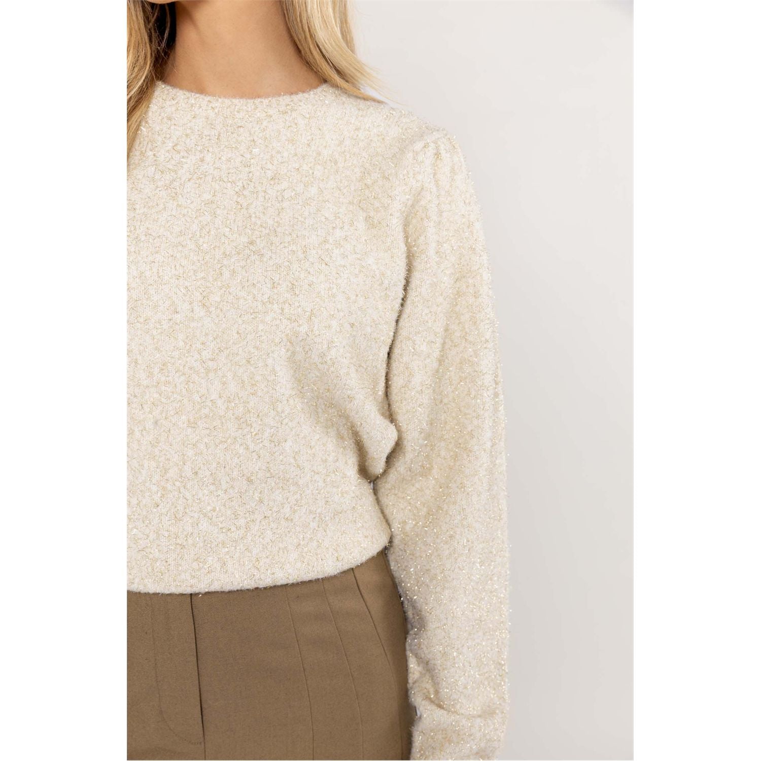 Sweater shiny