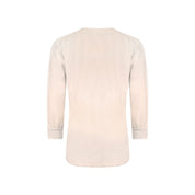 Pullover woven blend