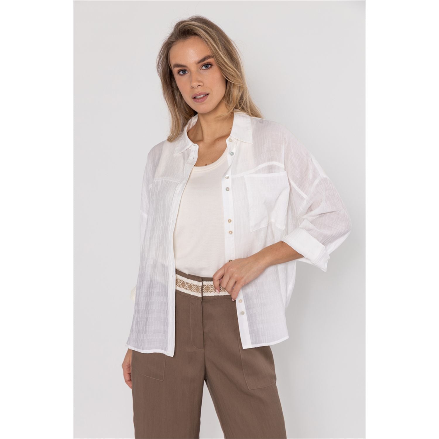 Blouse plain