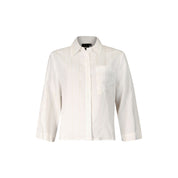 Blouse mix stripe
