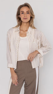 Blouse lurex stripe