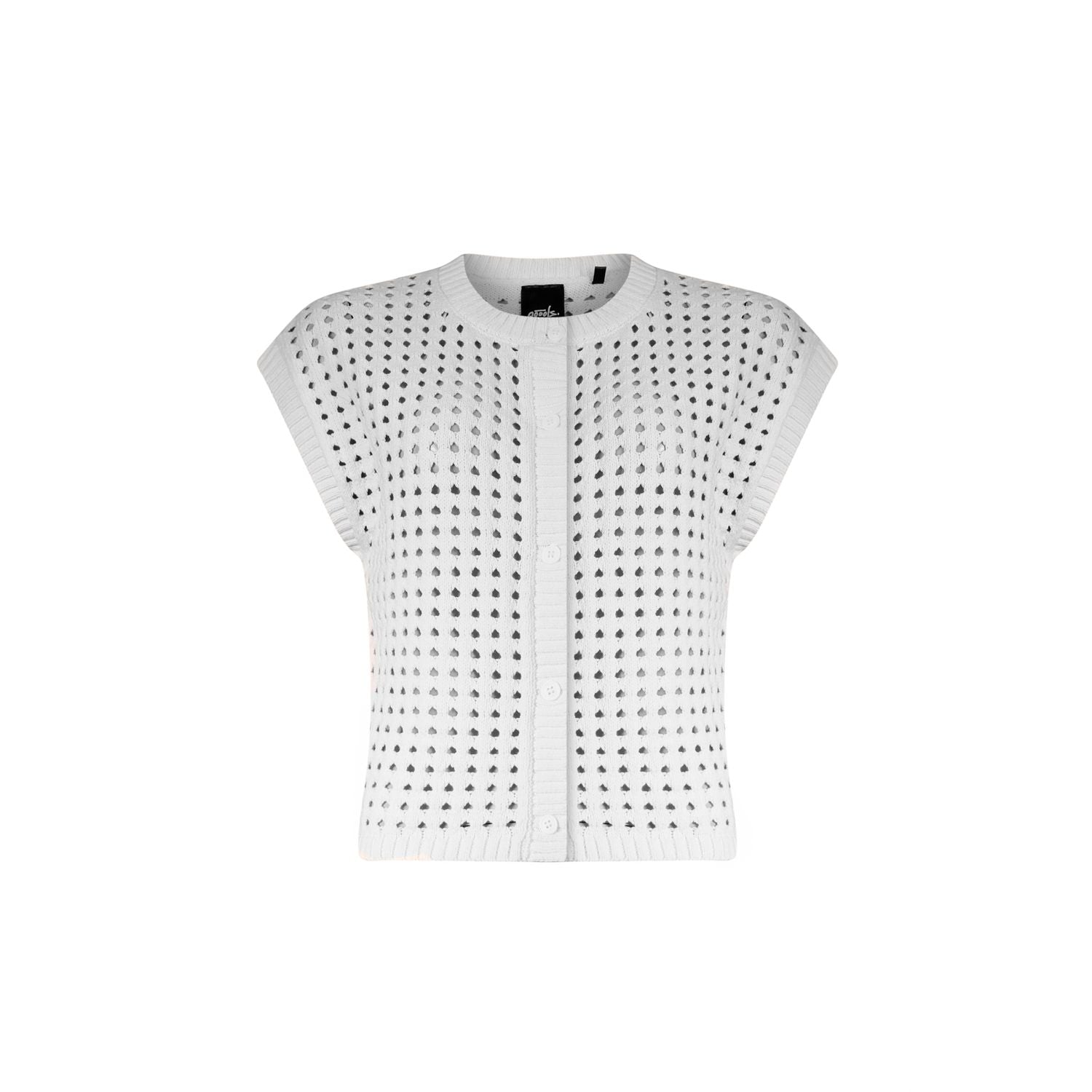 Gilet open knit