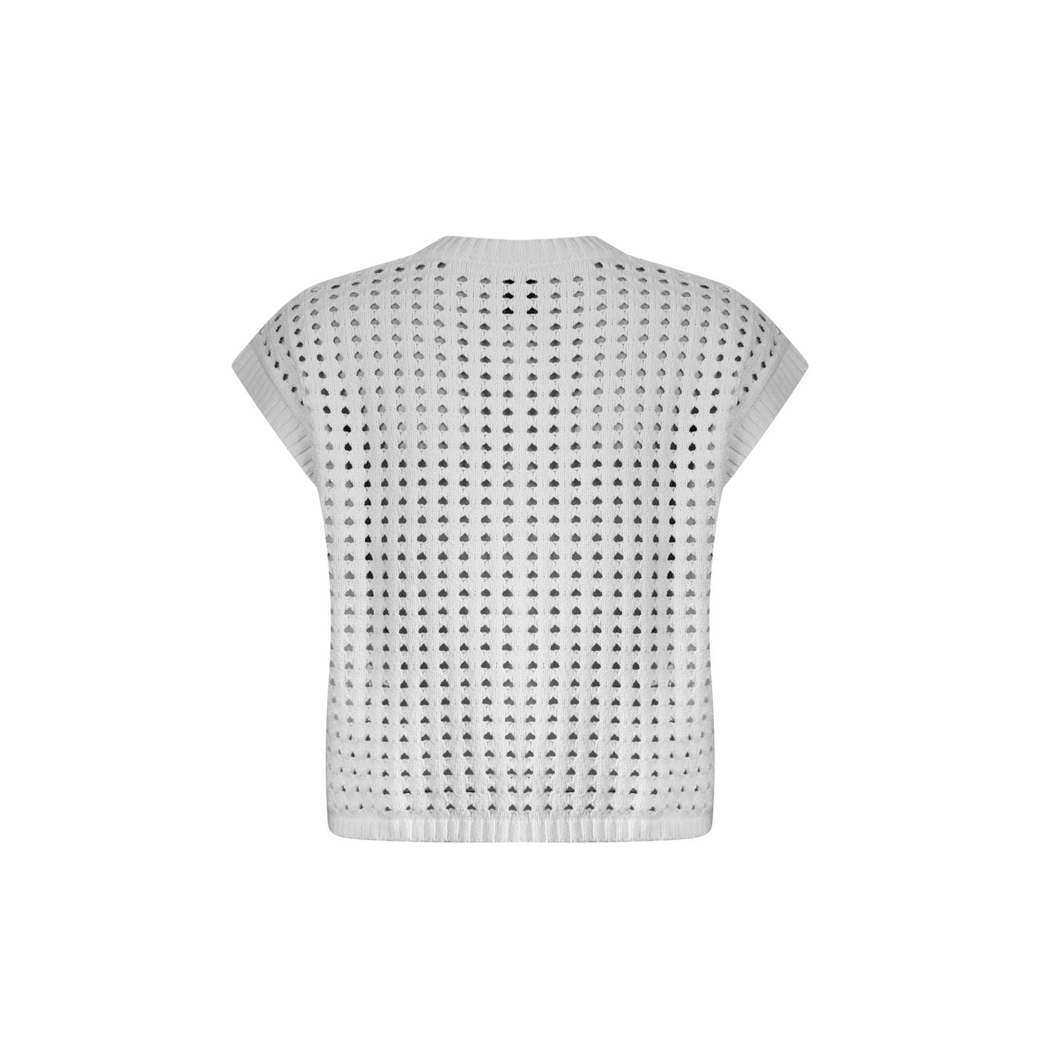 Gilet open knit