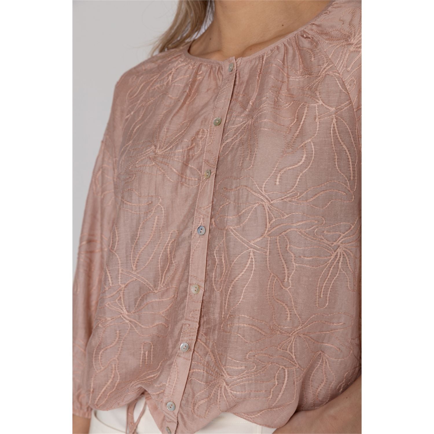Blouse embroidery