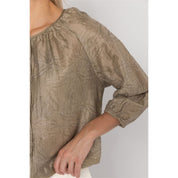 Blouse embroidery