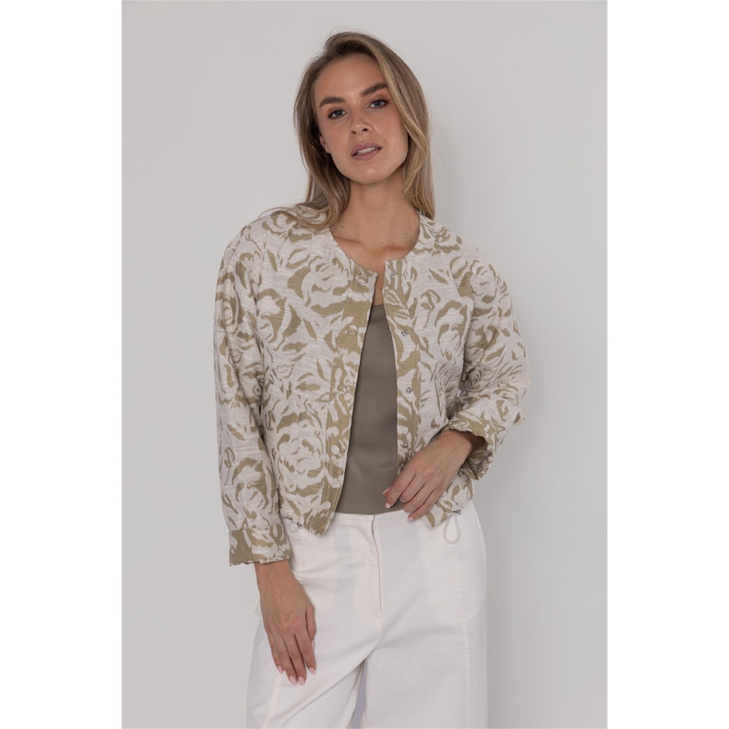 Jacket jacquard