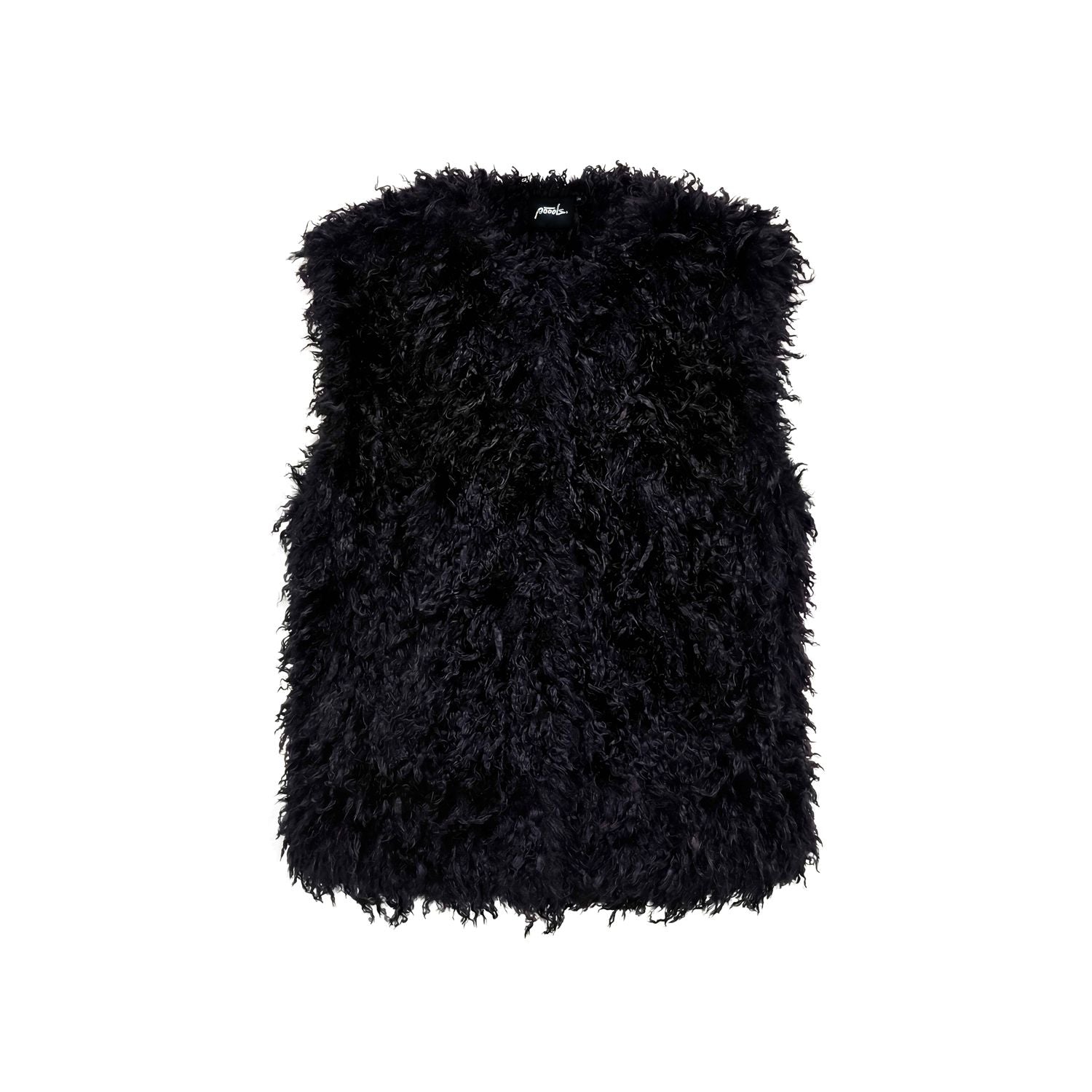 Waistcoat hairy fur