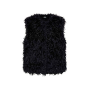 Waistcoat hairy fur