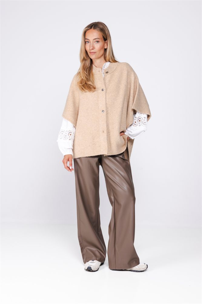 Cardigan poncho