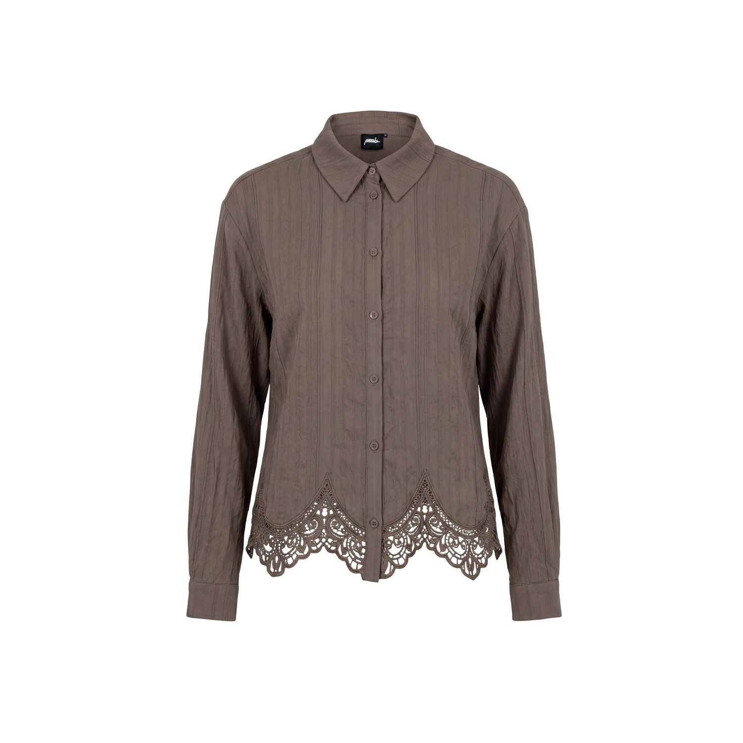 Blouse lace border