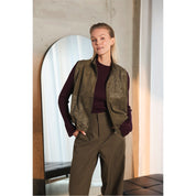 Waistcoat suedine
