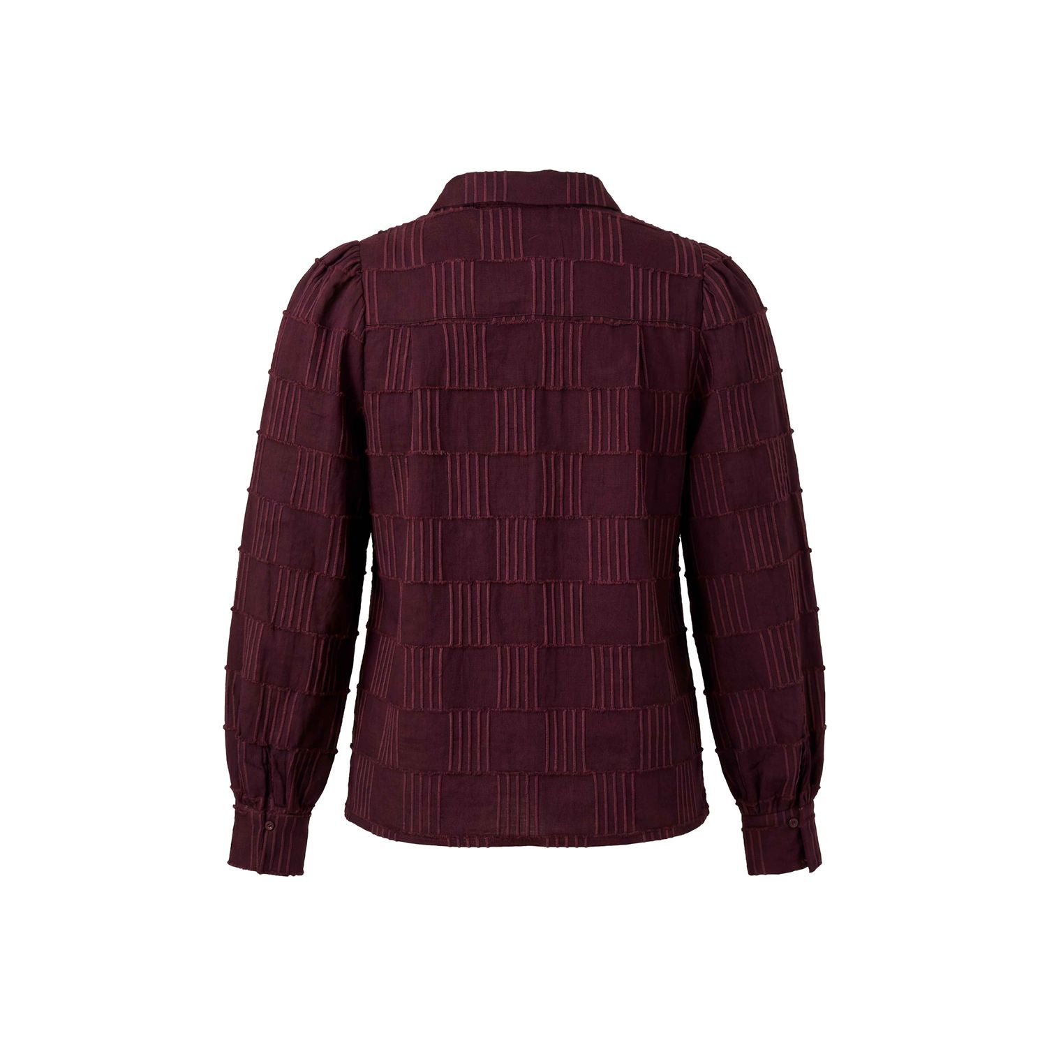 Blouse plain check
