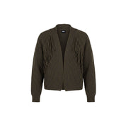 Cardigan fringe