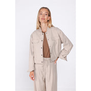 Jacket chalk stripe