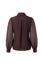 Blazer contrast sleeves